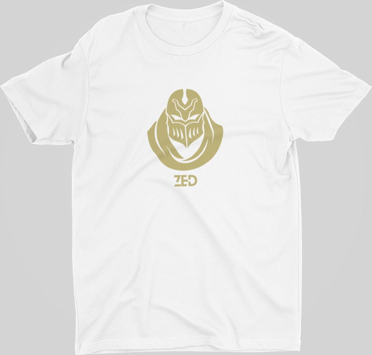 League of Legends Zed T-Shirt | LoL Moba Game | Multiplayer | Gamer cadeau | Unisex Maat L Wit